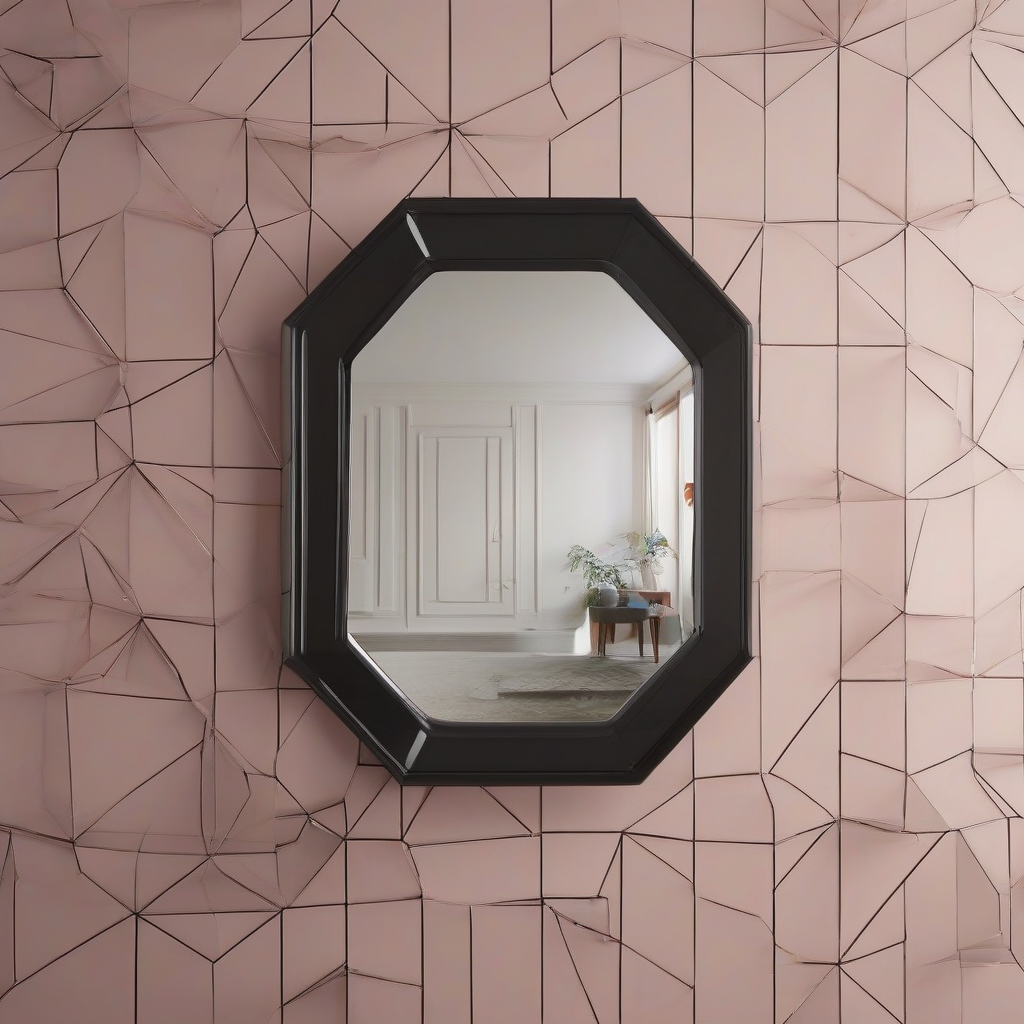 Geometric Wall Mirror: A Modern Statement Piece for Your Home