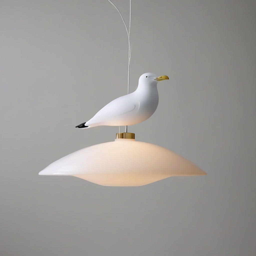 Seagull Resin Pendant Light: A Detailed Product Description